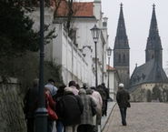 Českopis - výlet na Vyšehrad, Slavín (15.3.2012)