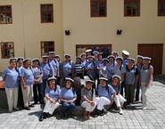 Focení 5. ročníku na tablo (17.5.2012)