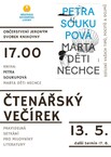 Čtenářský večírek (13.5.)