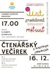 Čtenářský večírek (16.12.)