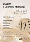 Knihovna 125 – Beseda o lounské knihovně